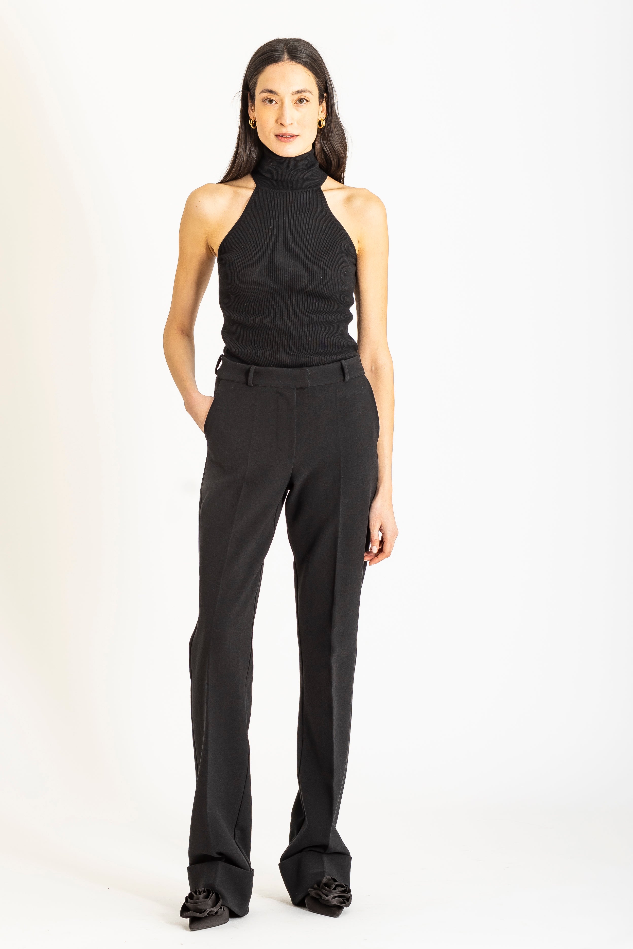 Boyfriend Tall Pants in Black for Women – FIVETEN