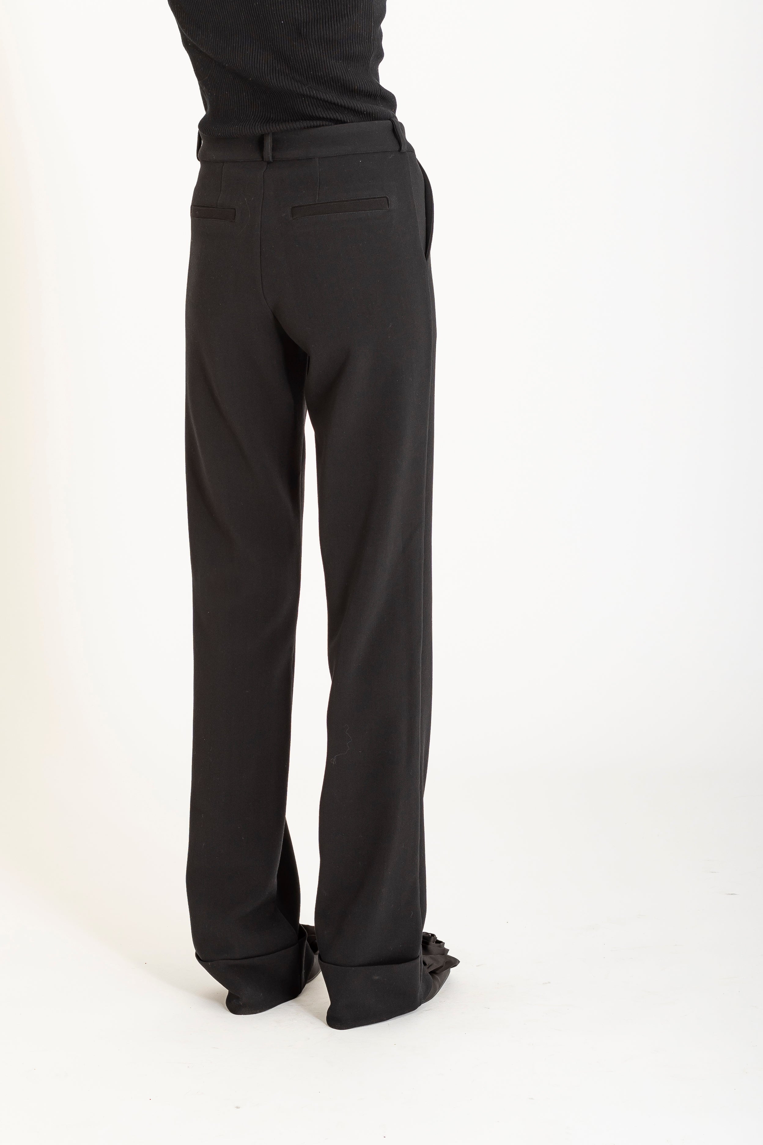 Boyfriend Tall Pants in Black for Women – FIVETEN